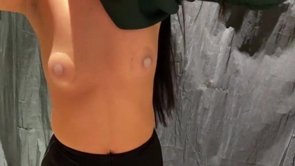 Blowjob In The Fitting Room - Almost Caught By Staff SD (2026)