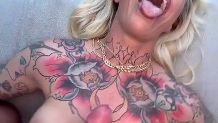 From My Perspective, Observing The Tattooed Blonde Beauty Known As Kitt Jones SD (2026)