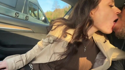 This Italian Girl A Blowjob In A Tesla SD (2026)