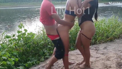 Trio A La Orilla Del Rio En Peru, Al Final Me Vine Adentro De Su Culo (creampie) SD (2026)