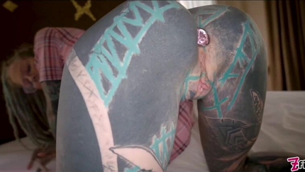 Nerdy Tattoo Teen In Glasses Pov Rough Anal Fuck SD (2026)