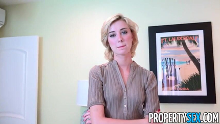 Handyman Cheats On GF With Super Hot Rental Agent - Haley Reed SD (2026)