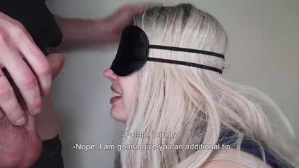 Sex Associates Blindfolded Dumb Friends Wife Tricked Into Sucking My Dick And Swallowing Cum With The Taste Game SD (2026)