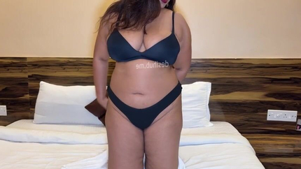 Chubby Hottie Deepika Big Boobs Shaved Pussy Rubbing Fucking With Two Friends SD (2026)