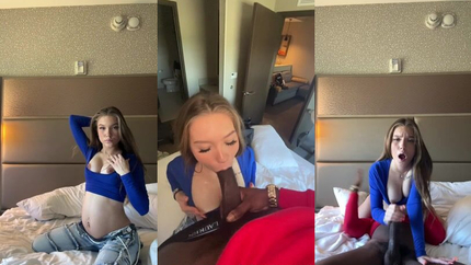 Pregnant Blonde Gets Creampied SD (2026)