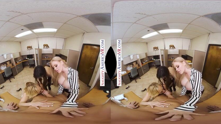 Three MILF Hotties, Becky Bandini, Brandi Love, And Casca Akashova, Share A Big Dick In The Office SD (2026)