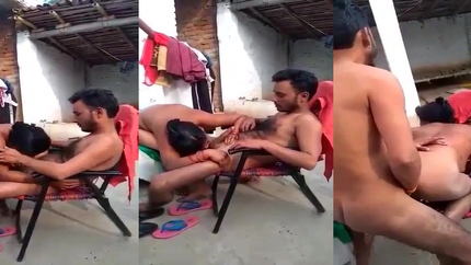 Husband Bent His Wife Over A Chair And Fucked Her Ass SD (2026)