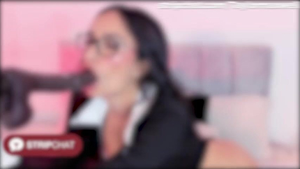 Taylormaxwell’s Secretary Seductress: Brunette With Glasses Deepthroats Huge Dildo, Skinny & Natural Tits SD (2026)