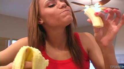 Addison Rose, Chidima Fola - Brunette Girl Is Eating Banana - Addison Rose SD (2026)