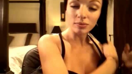 Angelina Stevens Stripping Topless From Black Dress SD (2026)