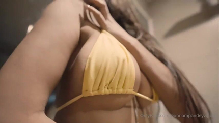 Poonam Pandey In Yellow Bikini Uncut SD (2026)