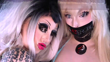 Kiley Corrupt And Luna Luxxx Strip The Stickers Off Their Bodies SD (2026)
