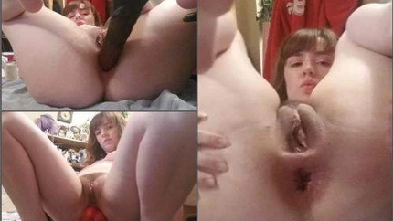 Analgirlforever Dragon Dildo Party - Premium User Request - Prolapse, Stretching Gape [HD/Mp4/1000 MB]