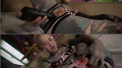 Anuskatzz Enjoy Big Black Dildo In Her Narrow Anal Rosebutt Hole - Large Insertions, Gaping [HD/Mp4/1000 MB]
