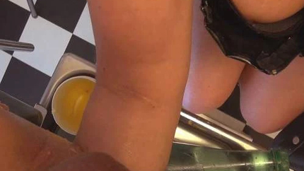 Elbow And Double Fisting And Bottle Domination To Husbands Ass - Anal Stretching, Double Penetration [HD/Mp4/1000 MB]