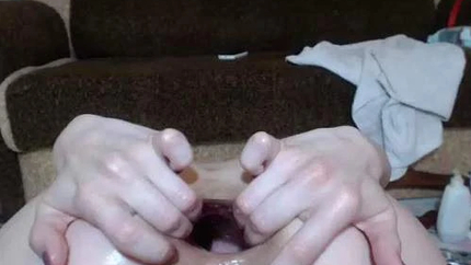 Russian Pornstar 1tinqerbell Anal And Vaginal Gape Stretched - Strap-On, Ass Licking [HD/Mp4/1000 MB]