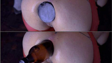 Argendana Huge Bottle For Christmas With Anal Prolapse And Gape - Anal Stretching, Double Penetration [HD/Mp4/1000 MB]