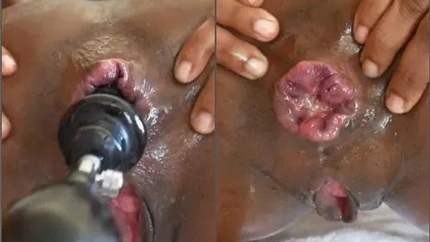 Kinky Ebony Teen Nahomycruz With Large Labia Self Dildo Fucking - Teen Fisting, Hairy Pussy [FullHD/MPEG-4/178 MB]