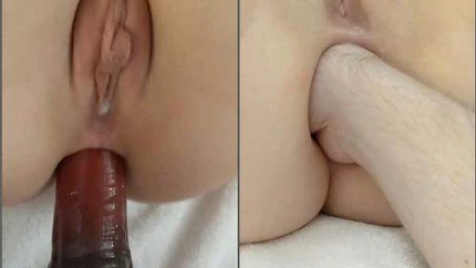 Closeup Large Labia Pornstar Bananacreammuffin Gets Fisted And Horse Dildo Webcam - Anal Stretching, Double Penetration [HD/Mp4/1000 MB]