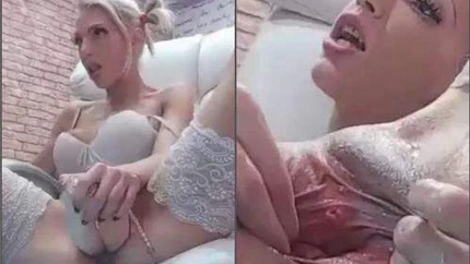 Webcam Skinny Blonde Little Anal Gape Stretching With Two Dildos - Double Vaginal, Big Toys [HD/Mp4/1000 MB]