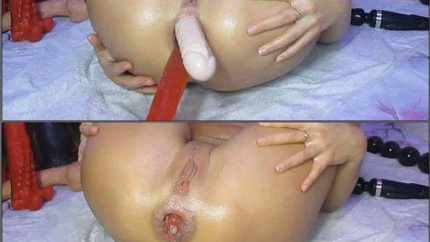 Siswet19 Anal Rosebutt Loose With Big Double Dildos Herself - Fantasy Dildo, Creampie [HD/Mp4/1000 MB]