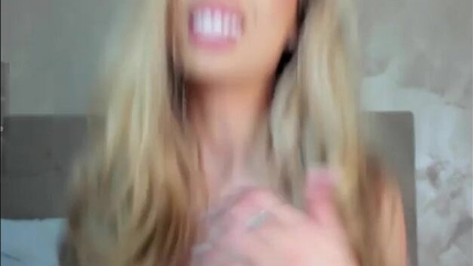 PAWG BLONDE TEEN WITH AWESOME TITS MOANS LOUDLY WHILE SHE FUCKS HERSELF WITH TOYS SD (2026)