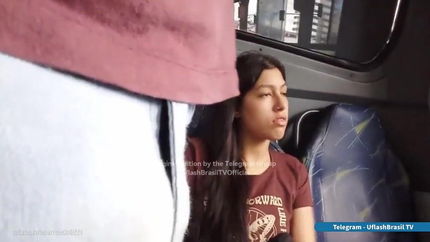 Horny Brazilian Teen Looking At Big Bulge On The Bus SD (2026)