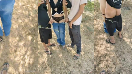 Miss Malaika Stripchat Indian Girl Outdoor Forest Stranger Man Fucking Threesom SD (2026)
