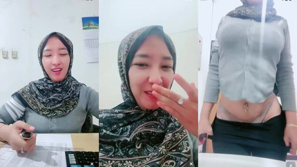 Tante Muda Jilbab Nekad Live Di Kantor SD (2026)