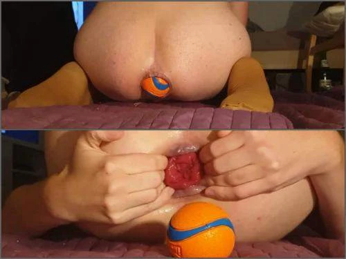 Pornstar Homemade Insertion Giant Orange Ball Fully In Prolapse Anal - Teen Fisting, Hairy Pussy [HD/Mp4/1000 MB]