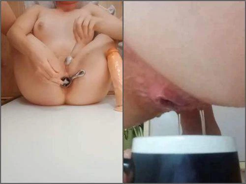 Magic In The Ass Prepare Tea In Her Gaping Anal - Bad Dragon Dildo, Monster Dildo [HD/Mp4/1000 MB]