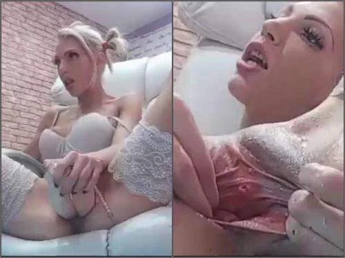 Webcam Skinny Blonde Little Anal Gape Stretching With Two Dildos - Double Vaginal, Big Toys [HD/Mp4/1000 MB]
