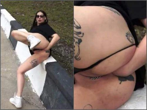 Sensation Of 2019 - Bella Is Back! Outdoor Anal Fisting And Peeing - Anal Prolapse, Girl Gets Fisted [HD/Mp4/1000 MB]