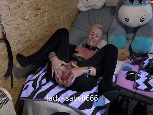 Lady-Isabell666 Fisted Her Sweet Big Anal Prolapse - Lesbian Domination, Gaping Pussy [HD/Mp4/1000 MB]