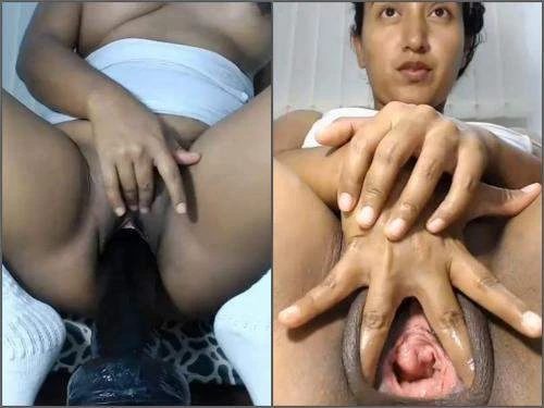 Fatty Latina Teen Try Fisting And Bbc Dildo Vaginal Riding - Strap-On, Ass Licking [HD/Mp4/1000 MB]
