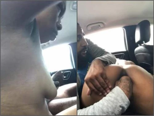 Busty Ebony Gets Fisted Vaginal In The Car - Rosebutt, Anal Fingering [HD/Mp4/1000 MB]