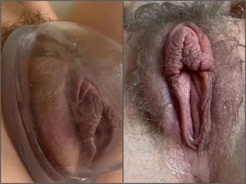 PantiesQueen - Extreme close-up of hairy juicy meaty pussy pumping - Fisting Sex, Webcam Fisting [FullHD/MPEG-4/353 MB]